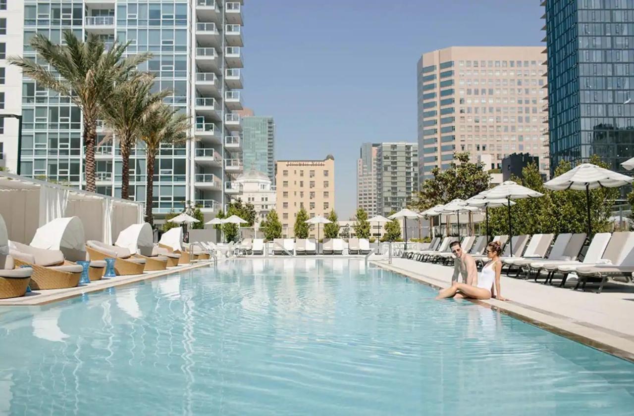 Level Downtown La South Olive Hotel Los Angeles Ngoại thất bức ảnh