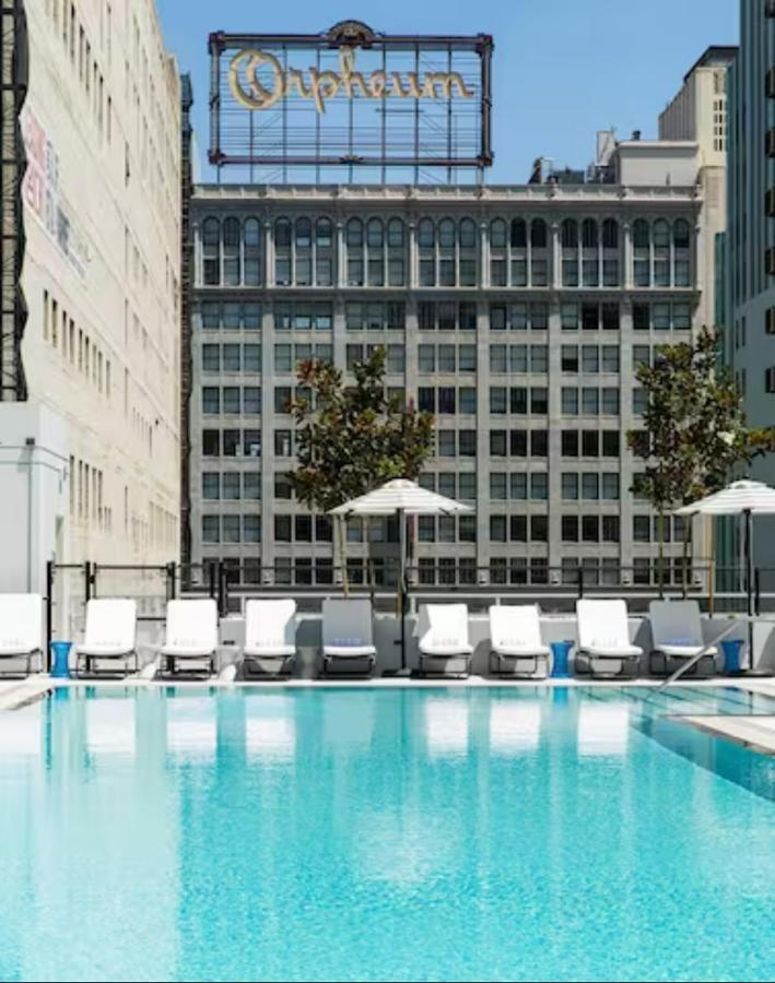 Level Downtown La South Olive Hotel Los Angeles Ngoại thất bức ảnh