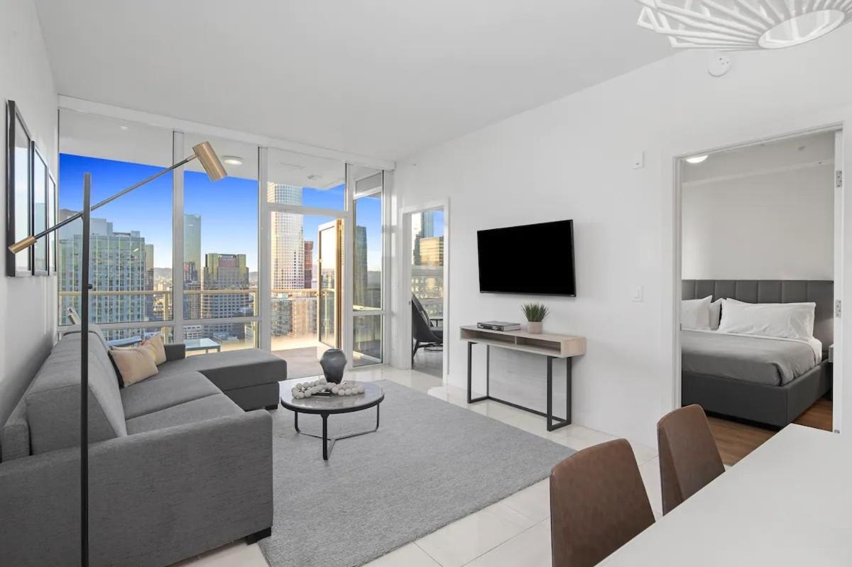 Level Downtown La South Olive Hotel Los Angeles Ngoại thất bức ảnh